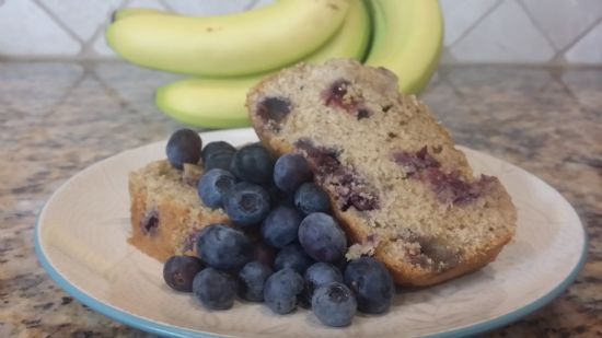 Gluten Free Blueberry Banana Bread