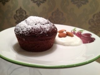 Chocolate orange clementine muffins