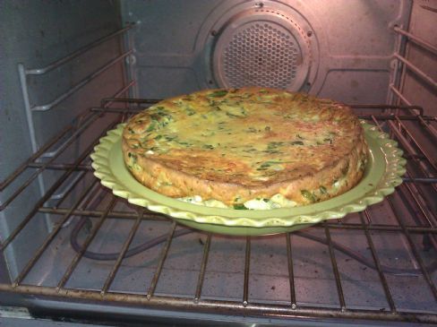 Crustless Spinach Quiche