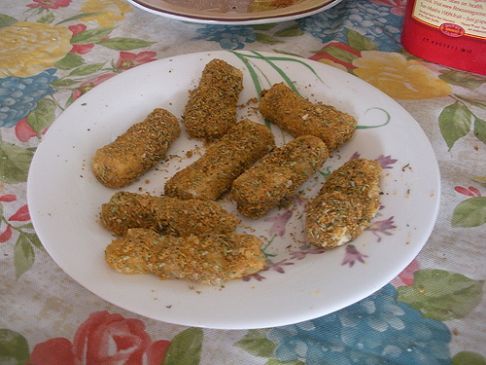 low carb, low calorie mozzarella sticks