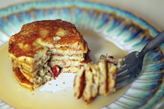 Mini Goji Berry Pancakes