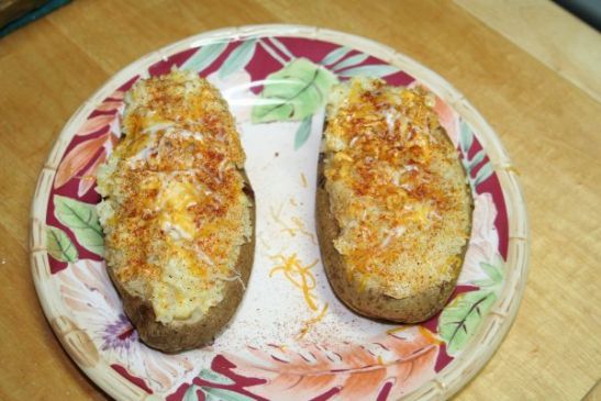 *almost* Fat Free Twice Baked Potatoes