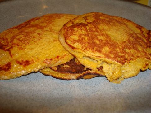 Pumpkin Protein Pancakes