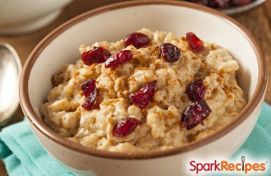 Orange Cranberry Slow Cooker Oatmeal