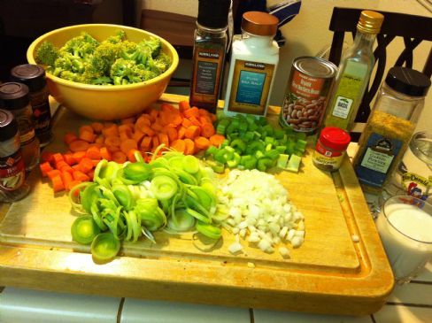 Creamy Vegan Spring Soup