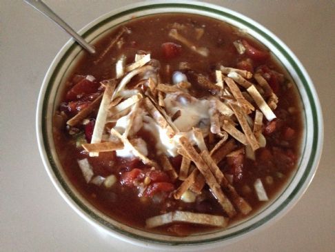 Taco Soup, Crockpot