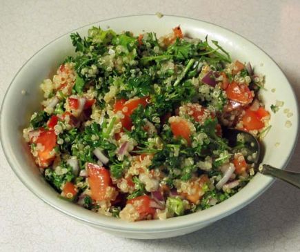 Quinoa Parsley Tabouleh