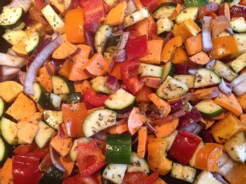 roasted veggies 