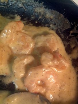 Shrimp in Jalapeno Cream Sauce