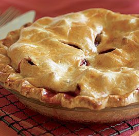 Homemade Rhubarb Pie