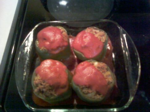 Stuffed Green Bell Peppers