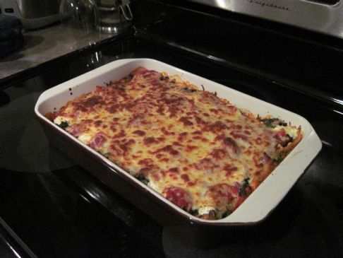 Vegetable Black Bean Lasagna