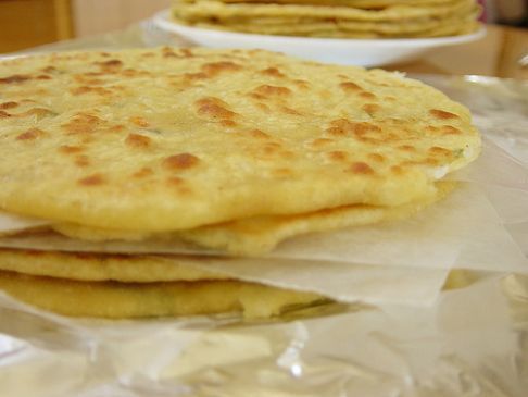 Daikon stuffed bread (mooli parantha)