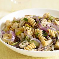 Warm Sweet and Savory Pasta Salad