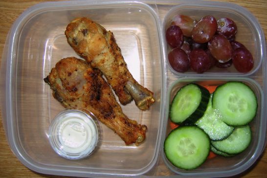 Spicy Drumstick & Cucumbers Lunch + Snack