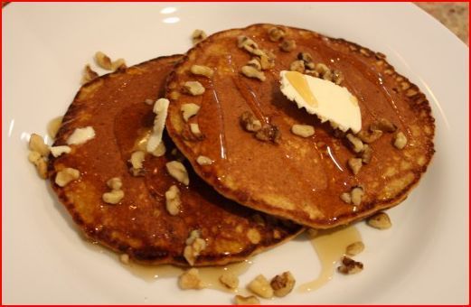 Pumpkin Protein Pancakes