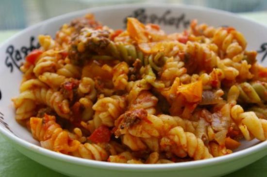 Italian Sausage Pasta with Veggies