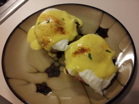 Low Cal Eggs Benedict