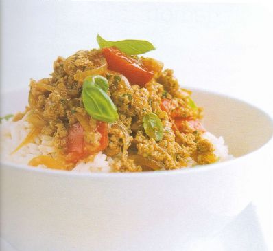 Thai Style mince with Fragrant Rice Recipe  SparkRecipes