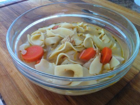 Spicy Chicken Noodle Soup