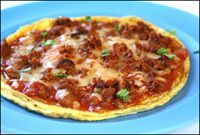 Breakfast Pizza Mexicali