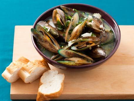 Beer Braised Mussels