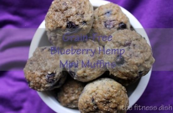 Grain-Free Blueberry Muffins