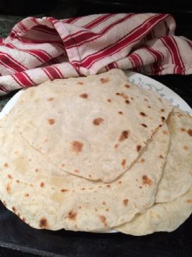 Homemade Flour Tortilla