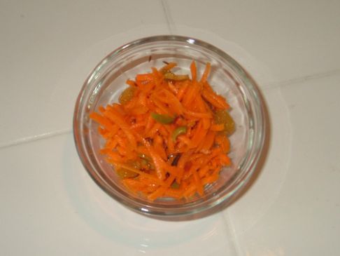 Grated Carrot Salad