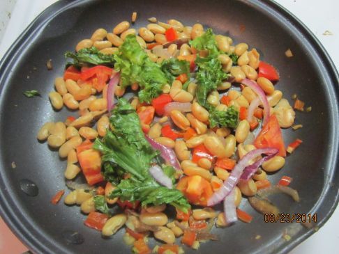 Kale and White Bean salad