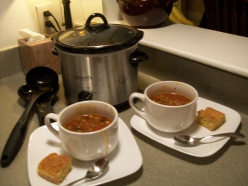 Hunky Chunky Beans and Veggie Stew