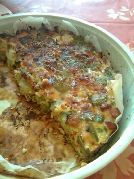 Green Pepper Quiche