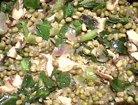 Mung Beans in Coconut Milk