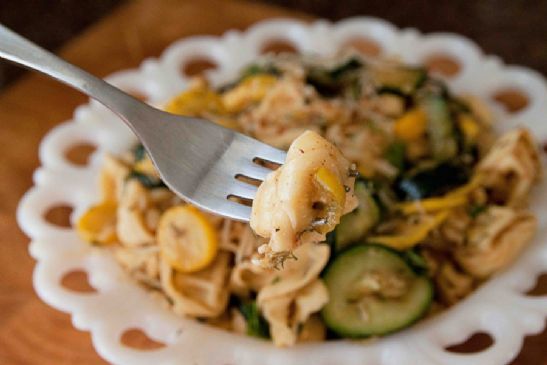 Squash and Zucchini Tortellini