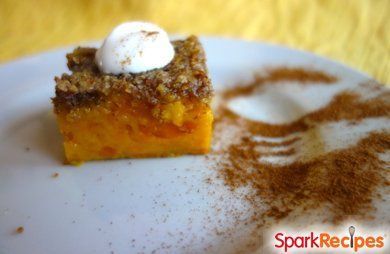 Pumpkin Pie Squares