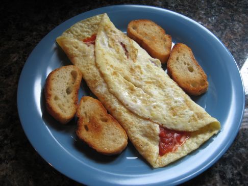 Salsa & Cheese Omelet