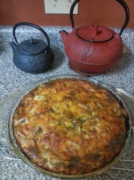 Hamburger Quiche 