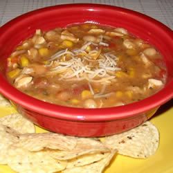 Tomatillo Chicken Chilli