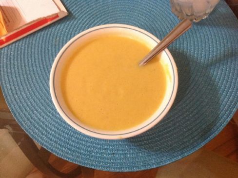 1st Pumpkin soup recipe