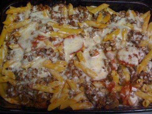 Jennifer's Penne Rigate casserole