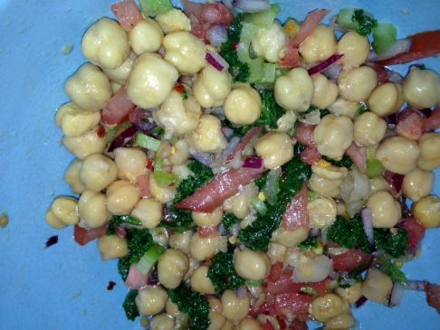 Chick pea salad