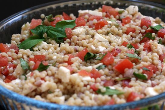 SBD Tomato- Basil Couscous Salad