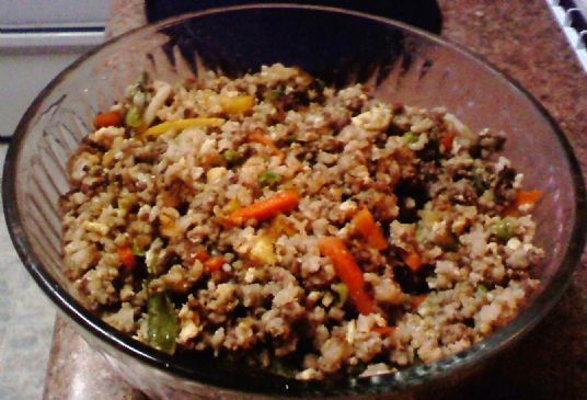Low Cal Low Fat Low Carb Fried Rice
