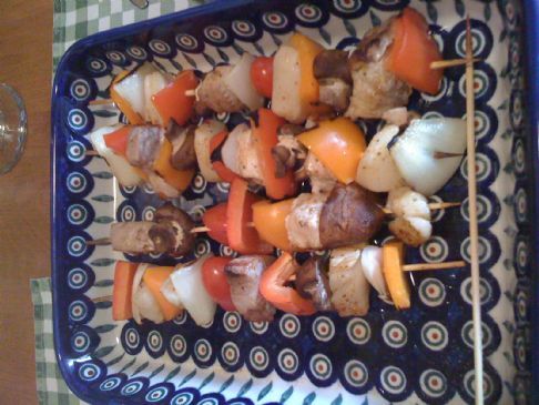 Grilled Fish Kabobs