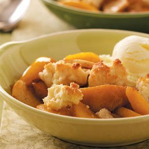 Apple Peach Cobbler