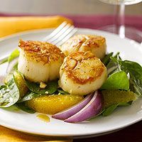 Scallop & Orange Salad