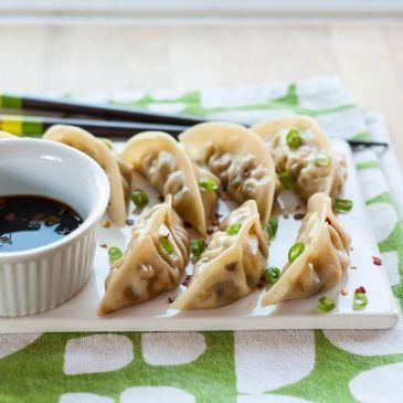 Vegetarian Mushroom Potstickers