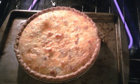 Ham and Bacon Quiche 