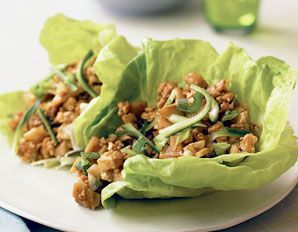 Thai Inspired Chicken Lettuce Wraps