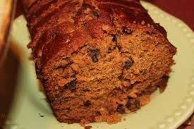 Whole Wheat Low-Fat Pumpkin Raisin Bread